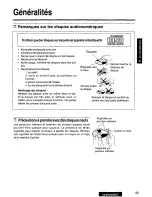 Предварительный просмотр 49 страницы Panasonic CQDPX30EUC - AUTO RADIO/CD DECK Operating Instructions Manual