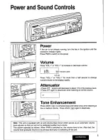 Предварительный просмотр 5 страницы Panasonic CQDPX75EU - AUTO RADIO/CD DECK Operating Instructions Manual