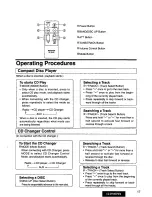 Предварительный просмотр 17 страницы Panasonic CQDPX75EU - AUTO RADIO/CD DECK Operating Instructions Manual