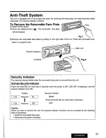 Предварительный просмотр 25 страницы Panasonic CQDPX75EU - AUTO RADIO/CD DECK Operating Instructions Manual