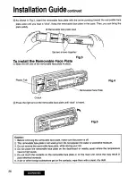 Предварительный просмотр 26 страницы Panasonic CQDPX75EU - AUTO RADIO/CD DECK Operating Instructions Manual