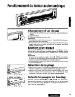 Предварительный просмотр 43 страницы Panasonic CQDPX95EUC - AUTO RADIO/CD DECK Operating Instructions Manual