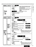 Предварительный просмотр 31 страницы Panasonic CQDVR592 - CAR AUDIO Operating Instructions Manual