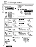 Предварительный просмотр 38 страницы Panasonic CQDVR592 - CAR AUDIO Operating Instructions Manual