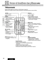 Предварительный просмотр 80 страницы Panasonic CQDVR592 - CAR AUDIO Operating Instructions Manual