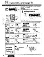 Предварительный просмотр 98 страницы Panasonic CQDVR592 - CAR AUDIO Operating Instructions Manual