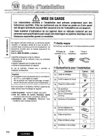 Предварительный просмотр 122 страницы Panasonic CQDVR592 - CAR AUDIO Operating Instructions Manual