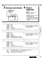 Предварительный просмотр 161 страницы Panasonic CQDVR592 - CAR AUDIO Operating Instructions Manual