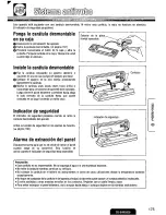 Предварительный просмотр 175 страницы Panasonic CQDVR592 - CAR AUDIO Operating Instructions Manual