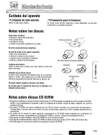 Предварительный просмотр 179 страницы Panasonic CQDVR592 - CAR AUDIO Operating Instructions Manual