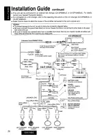 Предварительный просмотр 26 страницы Panasonic CQE15EUC - AUTO RADIO/CASSETTE Operating Instructions Manual