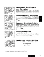 Предварительный просмотр 37 страницы Panasonic CQE15EUC - AUTO RADIO/CASSETTE Operating Instructions Manual