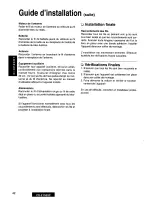 Предварительный просмотр 42 страницы Panasonic CQE15EUC - AUTO RADIO/CASSETTE Operating Instructions Manual