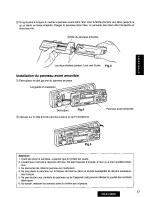 Предварительный просмотр 47 страницы Panasonic CQE15EUC - AUTO RADIO/CASSETTE Operating Instructions Manual