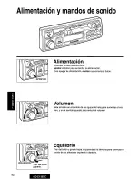 Предварительный просмотр 52 страницы Panasonic CQE15EUC - AUTO RADIO/CASSETTE Operating Instructions Manual