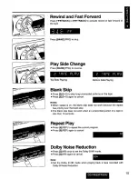 Предварительный просмотр 15 страницы Panasonic CQFR320U - CAR AUDIO Operating Instructions Manual