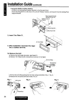 Предварительный просмотр 26 страницы Panasonic CQFR320U - CAR AUDIO Operating Instructions Manual