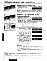 Предварительный просмотр 44 страницы Panasonic CQFR320U - CAR AUDIO Operating Instructions Manual