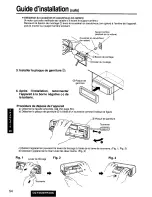 Предварительный просмотр 54 страницы Panasonic CQFR320U - CAR AUDIO Operating Instructions Manual