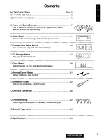 Preview for 3 page of Panasonic CQFX620U - CAR AUDIO Operating Instructions Manual