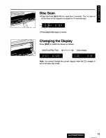 Preview for 19 page of Panasonic CQFX620U - CAR AUDIO Operating Instructions Manual