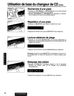 Preview for 46 page of Panasonic CQFX620U - CAR AUDIO Operating Instructions Manual