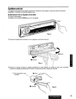 Preview for 55 page of Panasonic CQFX620U - CAR AUDIO Operating Instructions Manual