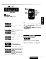 Предварительный просмотр 151 страницы Panasonic CQHX1083U - AUTO RADIO/CD DECK Operating Manual