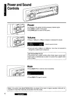 Предварительный просмотр 6 страницы Panasonic CQR235U - CAR AUDIO Operating Instructions Manual