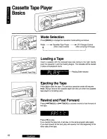 Предварительный просмотр 10 страницы Panasonic CQR235U - CAR AUDIO Operating Instructions Manual