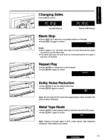 Предварительный просмотр 11 страницы Panasonic CQR235U - CAR AUDIO Operating Instructions Manual