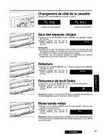 Предварительный просмотр 31 страницы Panasonic CQR235U - CAR AUDIO Operating Instructions Manual