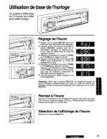 Предварительный просмотр 35 страницы Panasonic CQR235U - CAR AUDIO Operating Instructions Manual