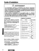 Предварительный просмотр 36 страницы Panasonic CQR235U - CAR AUDIO Operating Instructions Manual