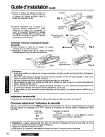 Предварительный просмотр 42 страницы Panasonic CQR235U - CAR AUDIO Operating Instructions Manual