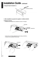 Предварительный просмотр 24 страницы Panasonic CQR520EUC - AUTO RADIO/CASSETTE Operating Instructions Manual