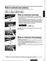 Предварительный просмотр 35 страницы Panasonic CQR520EUC - AUTO RADIO/CASSETTE Operating Instructions Manual