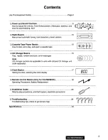 Предварительный просмотр 3 страницы Panasonic CQR805EUC - AUTO RADIO/CASSETTE Operating Instructions Manual