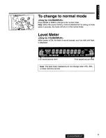 Предварительный просмотр 9 страницы Panasonic CQR805EUC - AUTO RADIO/CASSETTE Operating Instructions Manual