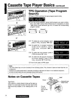 Предварительный просмотр 14 страницы Panasonic CQR805EUC - AUTO RADIO/CASSETTE Operating Instructions Manual