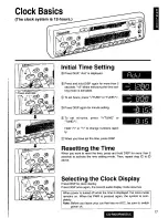 Предварительный просмотр 17 страницы Panasonic CQR805EUC - AUTO RADIO/CASSETTE Operating Instructions Manual