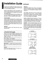 Предварительный просмотр 22 страницы Panasonic CQR805EUC - AUTO RADIO/CASSETTE Operating Instructions Manual