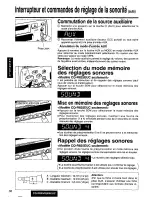 Предварительный просмотр 32 страницы Panasonic CQR805EUC - AUTO RADIO/CASSETTE Operating Instructions Manual