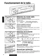 Предварительный просмотр 34 страницы Panasonic CQR805EUC - AUTO RADIO/CASSETTE Operating Instructions Manual