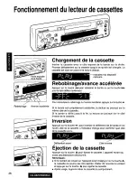 Предварительный просмотр 36 страницы Panasonic CQR805EUC - AUTO RADIO/CASSETTE Operating Instructions Manual