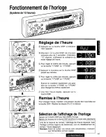 Предварительный просмотр 41 страницы Panasonic CQR805EUC - AUTO RADIO/CASSETTE Operating Instructions Manual