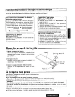 Предварительный просмотр 43 страницы Panasonic CQR805EUC - AUTO RADIO/CASSETTE Operating Instructions Manual