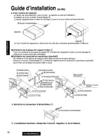 Предварительный просмотр 48 страницы Panasonic CQR805EUC - AUTO RADIO/CASSETTE Operating Instructions Manual