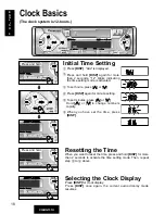 Предварительный просмотр 18 страницы Panasonic CQRG131U - AUTO RADIO/CASSETTE Operating Instructions Manual