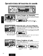 Предварительный просмотр 54 страницы Panasonic CQRG131U - AUTO RADIO/CASSETTE Operating Instructions Manual